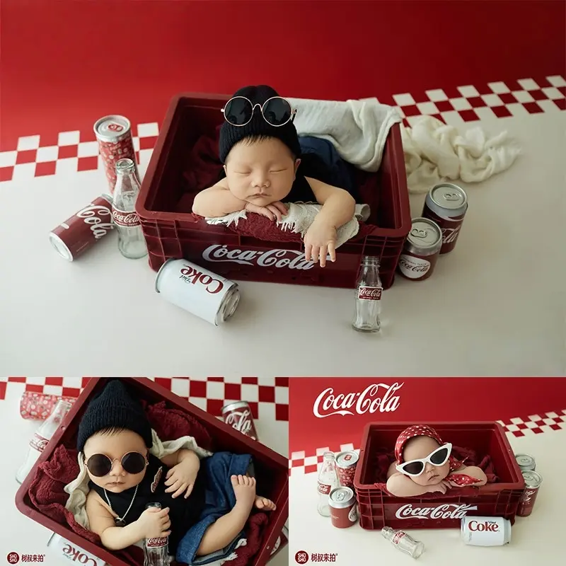 Coke Theme Set - Newborn Photography Props